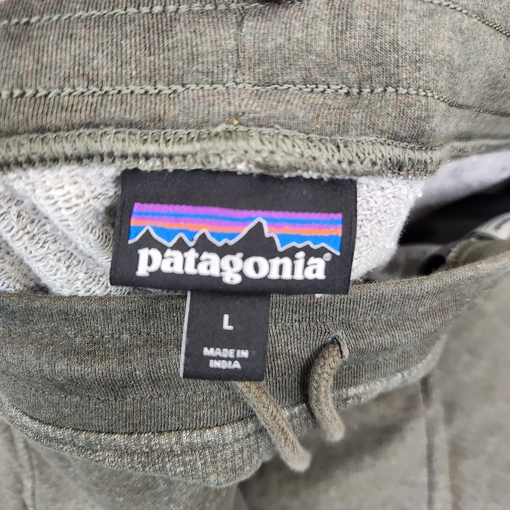 Patagonia Men's Gray Fleece Joggers - Comfortable Sweatpants - Picture 6 of 7